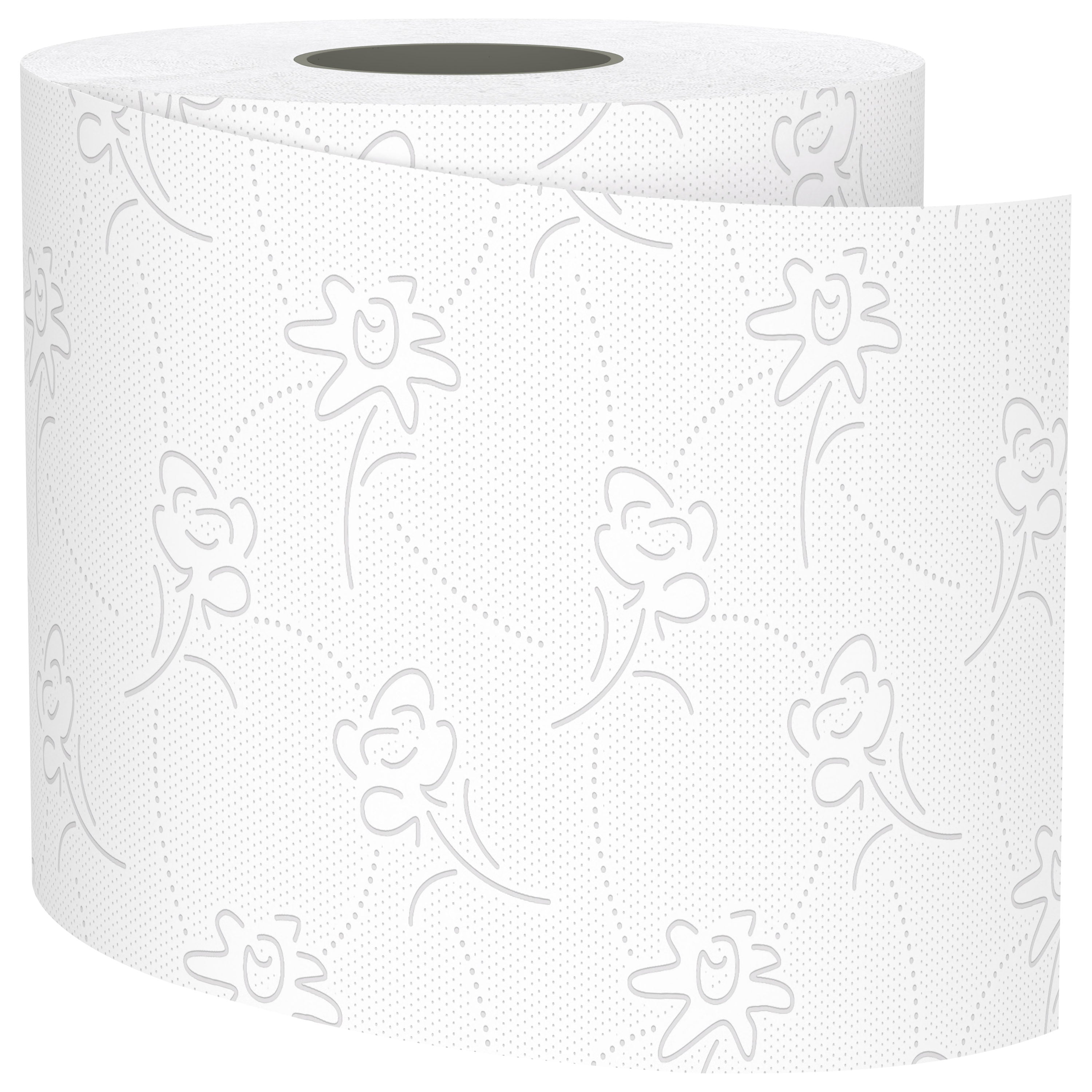 72 Rollen, ROOSA® Toilettenpapier, Supersoft, 4-lagig, Weiss