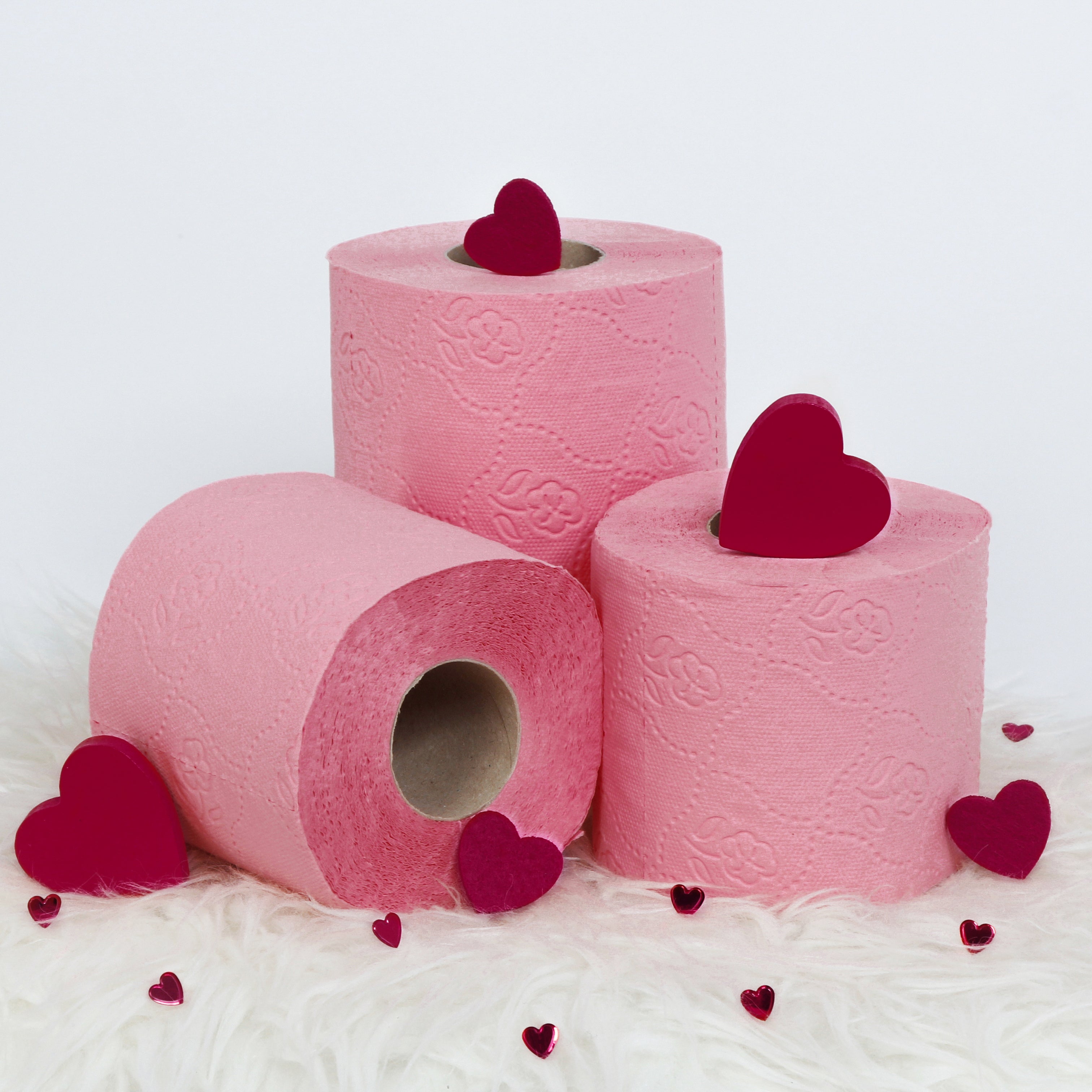 56 Rollen, ROOSA® Toilettenpapier, Supersoft, Rosa